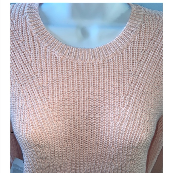 Parrish LA Knit Pink Pullover Sweater Shirt - Picture 2 of 7